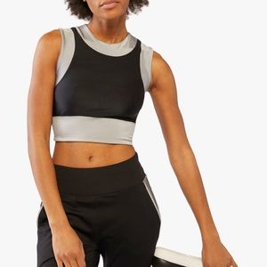 Fierce + Regal The Colorblock Crop Top